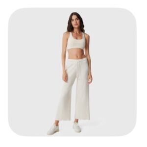 MATE the Label Organic Thermal Wide Leg Pant Size Small